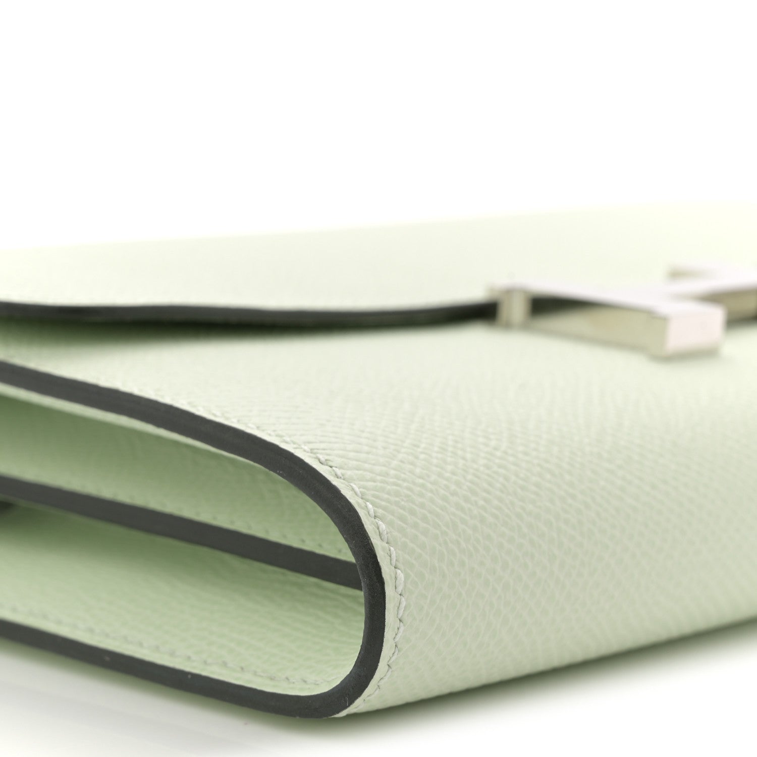 Hermes Epsom Constance Long To Go Wallet Vert Fizz 8 of 10