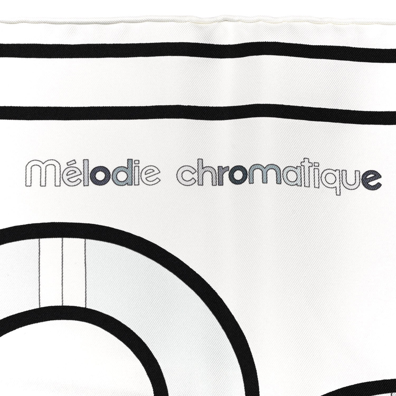Hermes Silk Melodie Chromatique Scarf 90 5 of 6