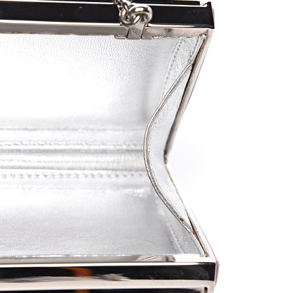 Judith Leiber Swarovski Crystal Minaudiere Clutch Purple 9 of 13