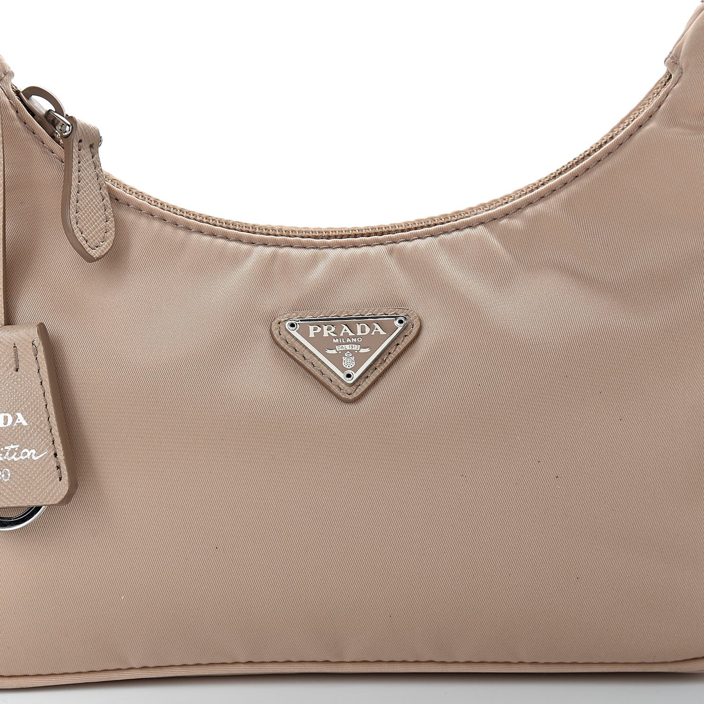 Tessuto Nylon Mini Re-Edition 2000 Bag Cammeo