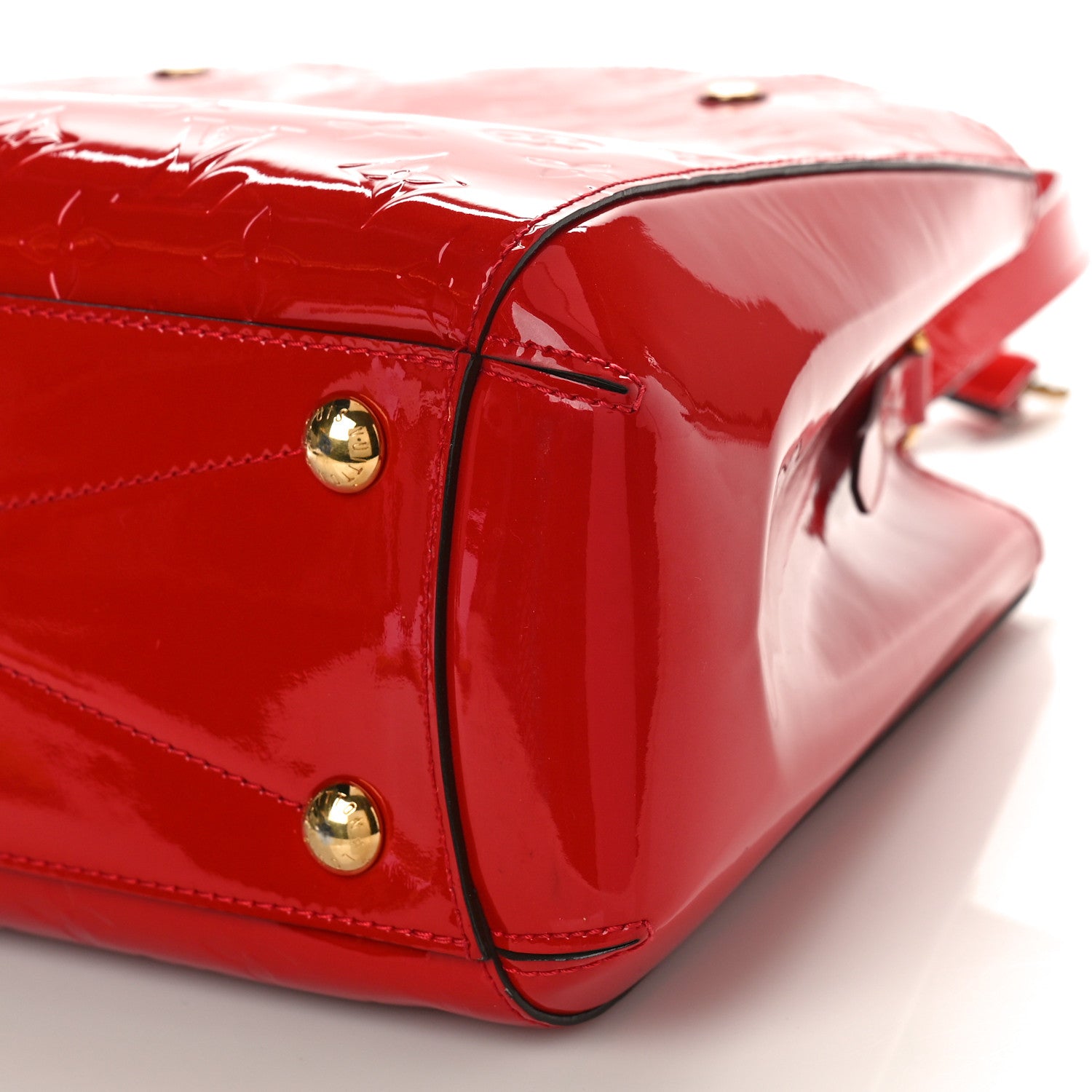 Louis Vuitton Vernis Montaigne MM Cherry 8 of 9