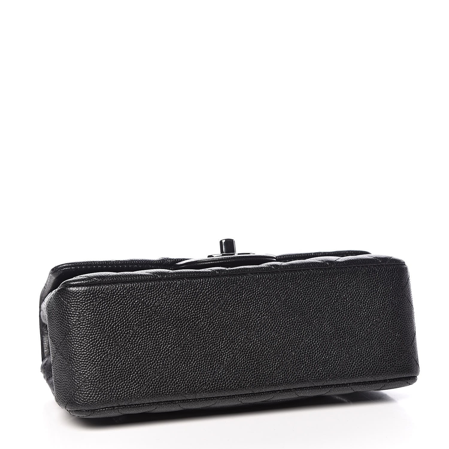 Chanel Iridescent Caviar Quilted Mini Rectangular Flap Black 4 of 10