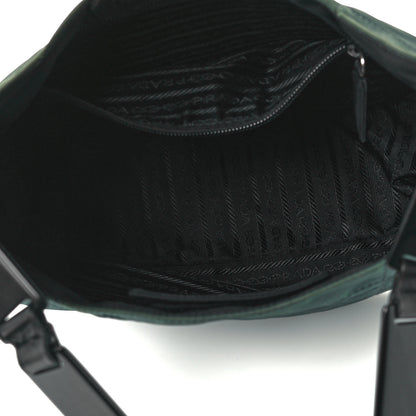 Prada Tessuto Nylon Tote Dark Green 5 of 11