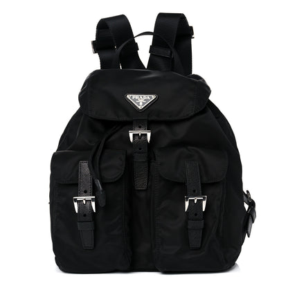 Prada Tessuto Nylon Vela Small Backpack Black 1 of 10