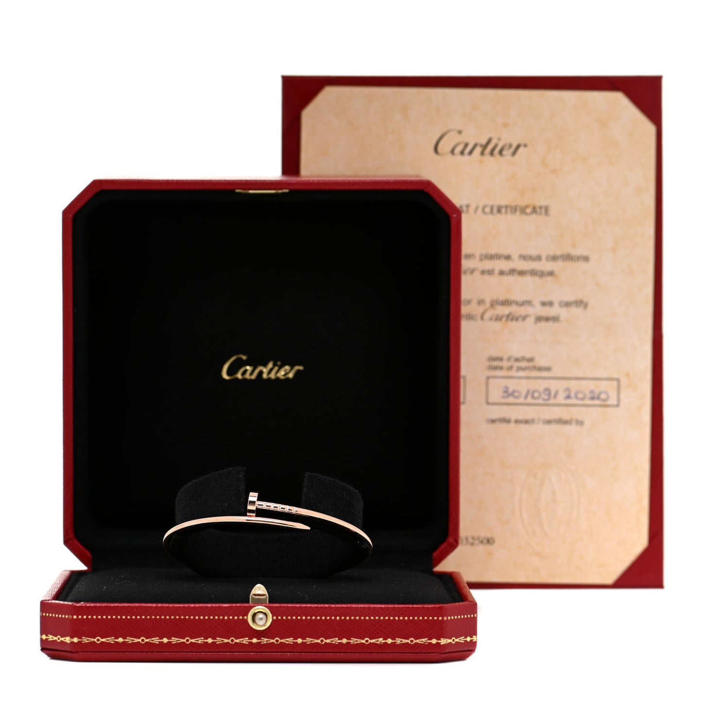 18K Pink Gold Small Juste Un Clou Bracelet 16