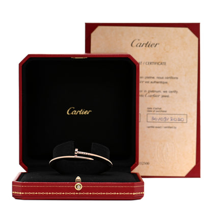 Cartier 18K Pink Gold Small Juste Un Clou Bracelet 16 5 of 5