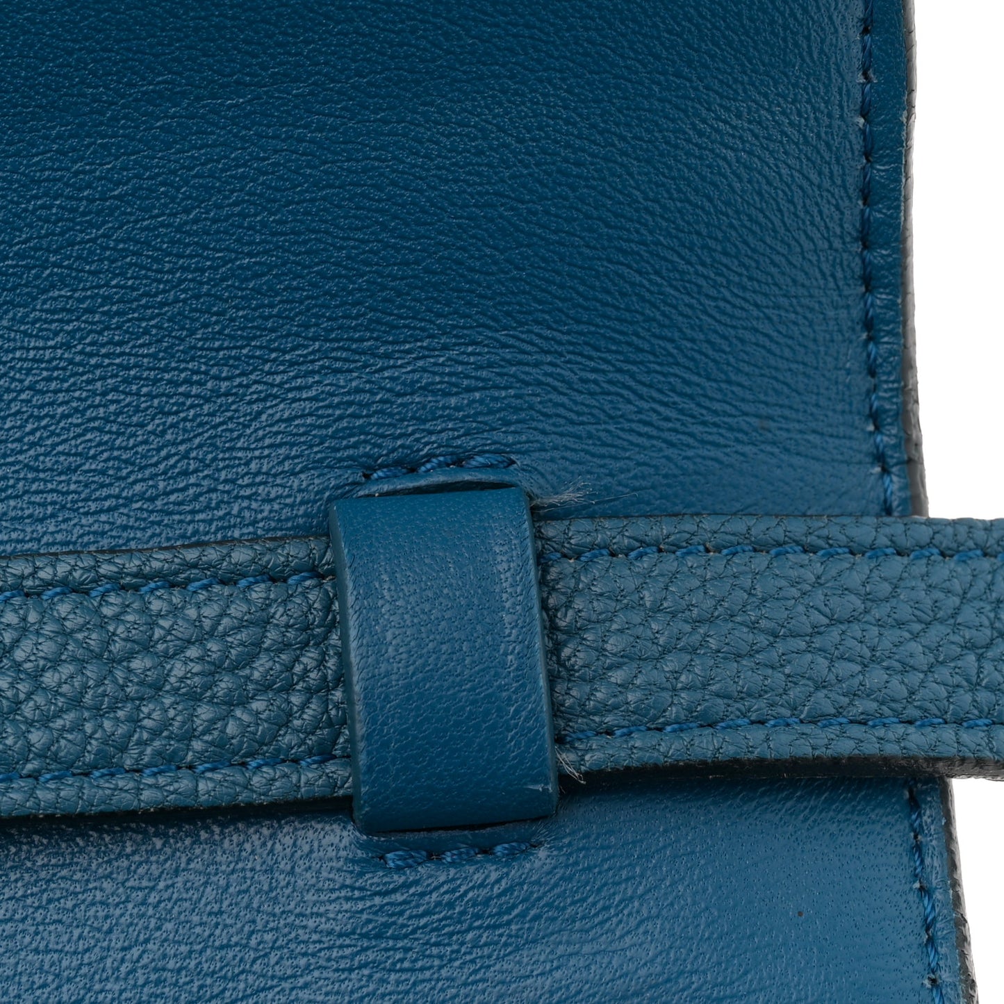 Goatskin Medium Classic Box Flap Bag Deepsea