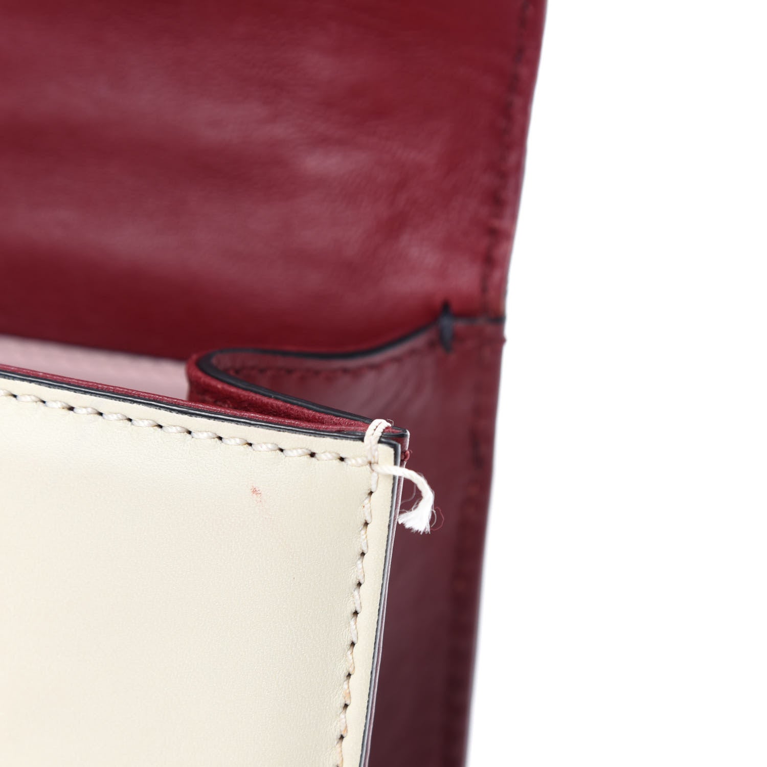 Valentino Garavani Vitello Small Glam Lock Rockstud Flap Light Ivory Water Rose Marine Rubin 10 of 14