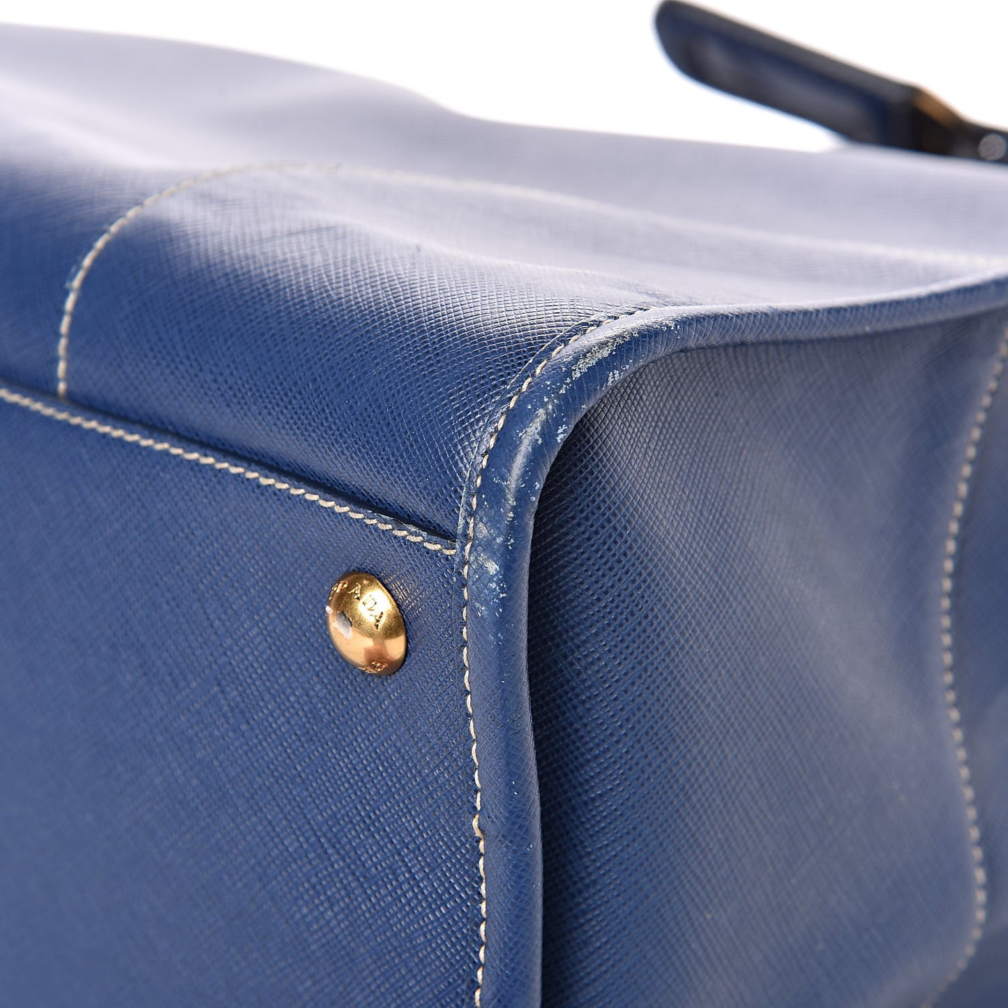 Saffiano Lux Tote Bluette
