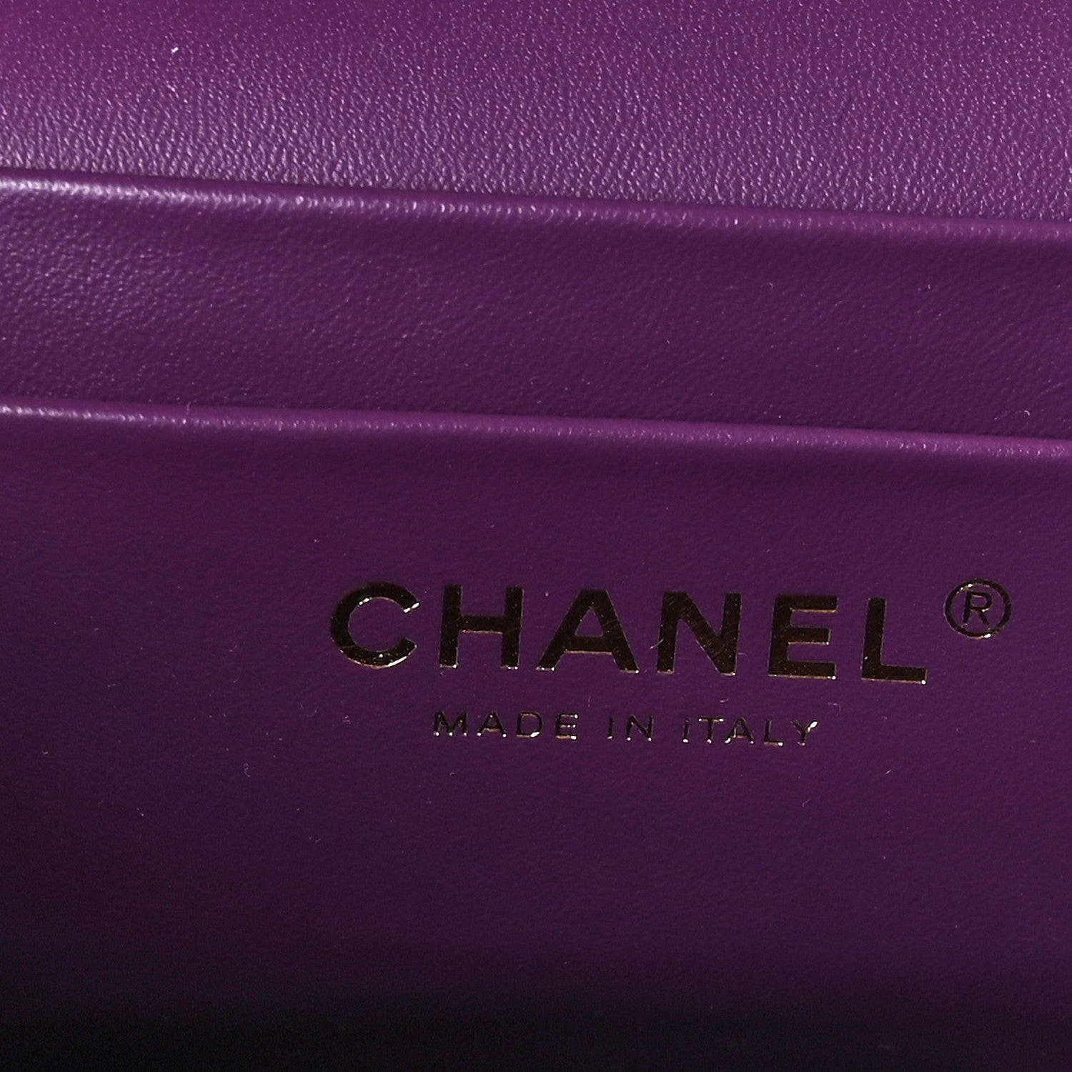 Chanel Shearling Lambskin Quilted Small Vanity Case Purple 7 of 12