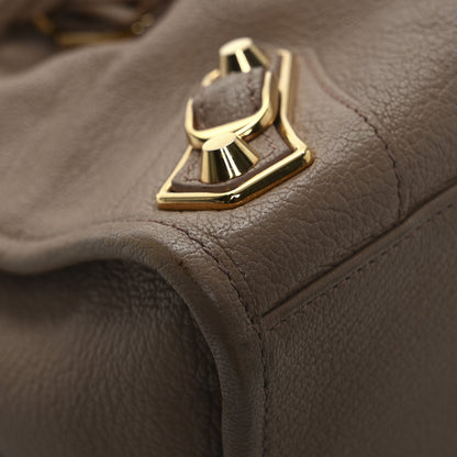 Balenciaga Chevre Gold Metallic Edge Hardware S City Rose Des Sables 14 of 15