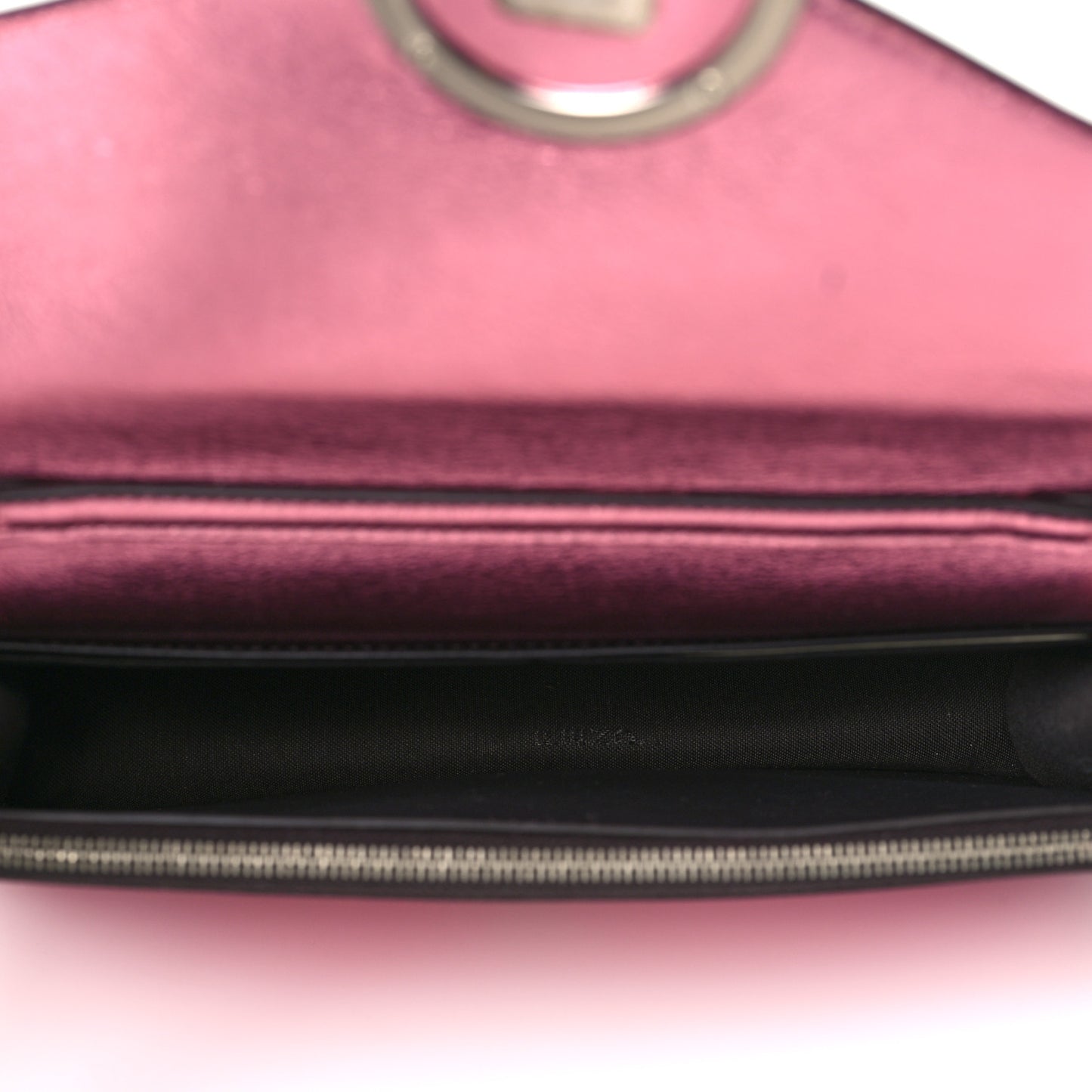 Vitello Catalan Mirror F is Fendi Medium Envelope Wallet on Chain Fuxia Chiaro