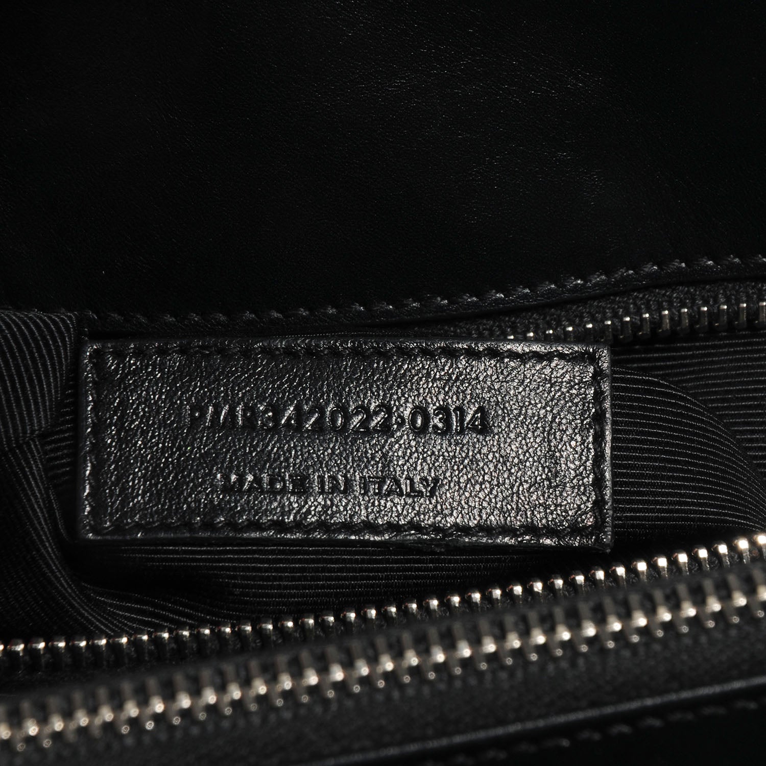 Saint Laurent Studded Matelasse Chevron Monogramme Shopper Tote Black 8 of 10