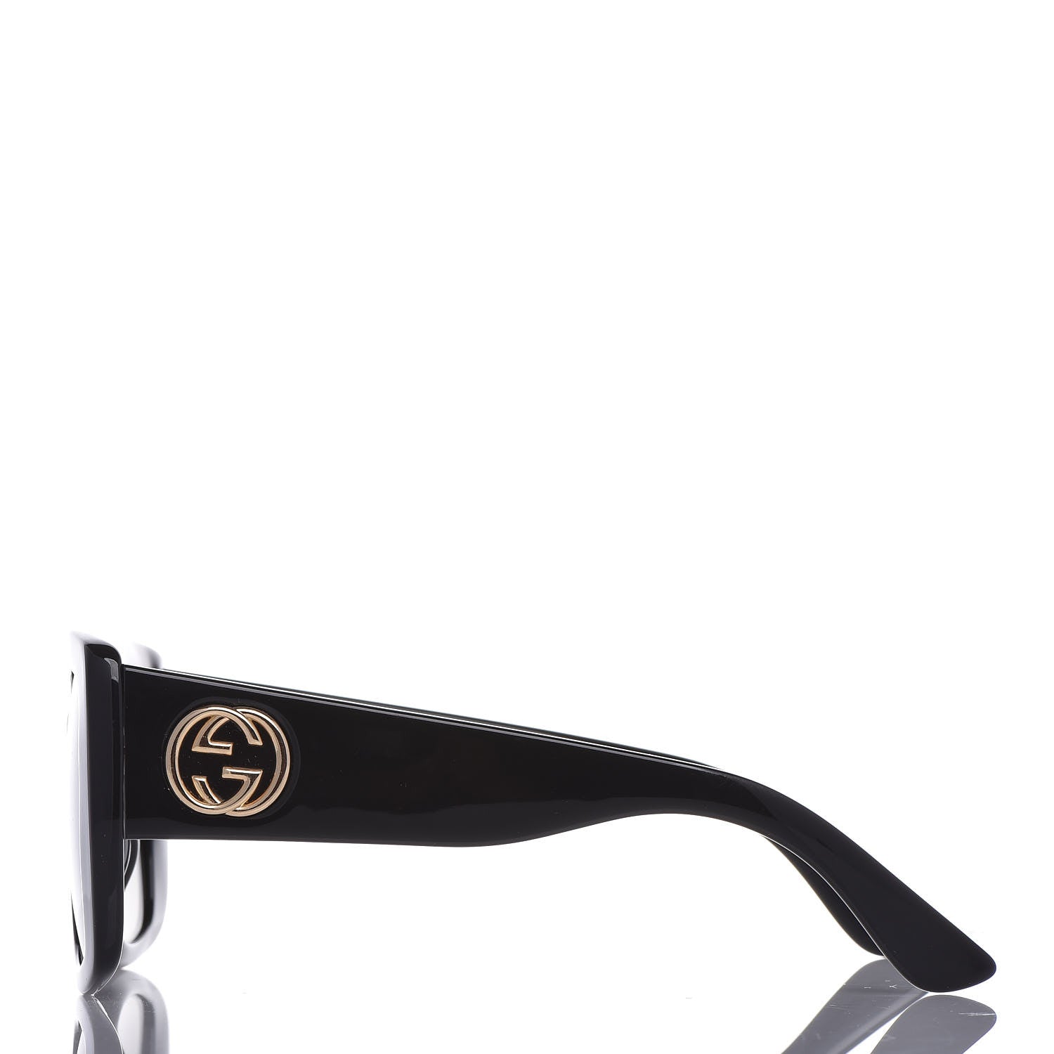 Gucci Acetate Square Frame Sunglasses GG0141S Black 3 of 7