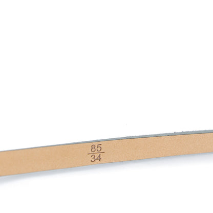 Chanel Metallic Calfskin CC Skinny Belt 85 34 Black 4 of 8