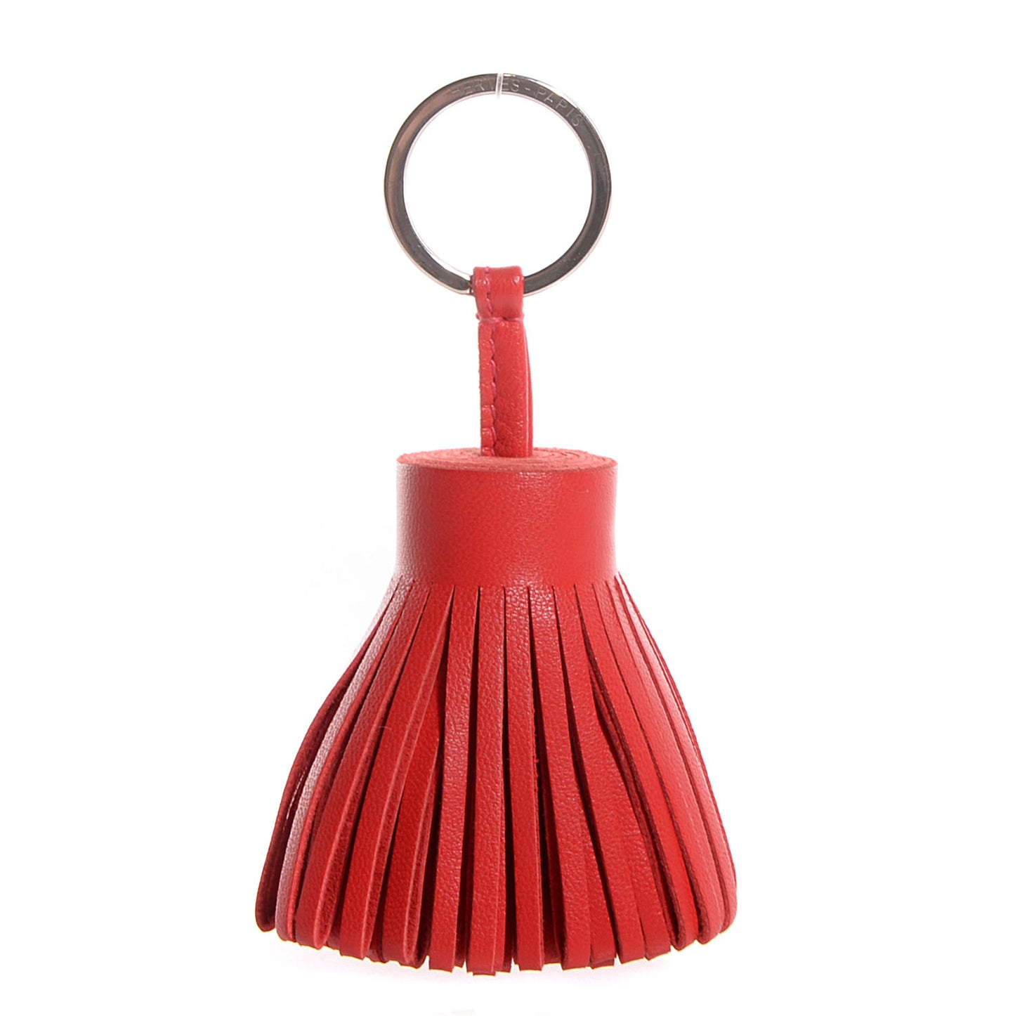 Lambskin Carmen Tassel Key Holder Rouge Indienne