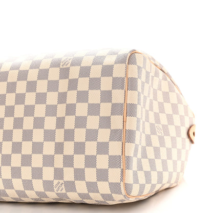 Louis Vuitton Damier Azur Speedy 35 8 of 10