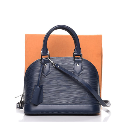 Louis Vuitton Epi Alma BB Indigo 9 of 9