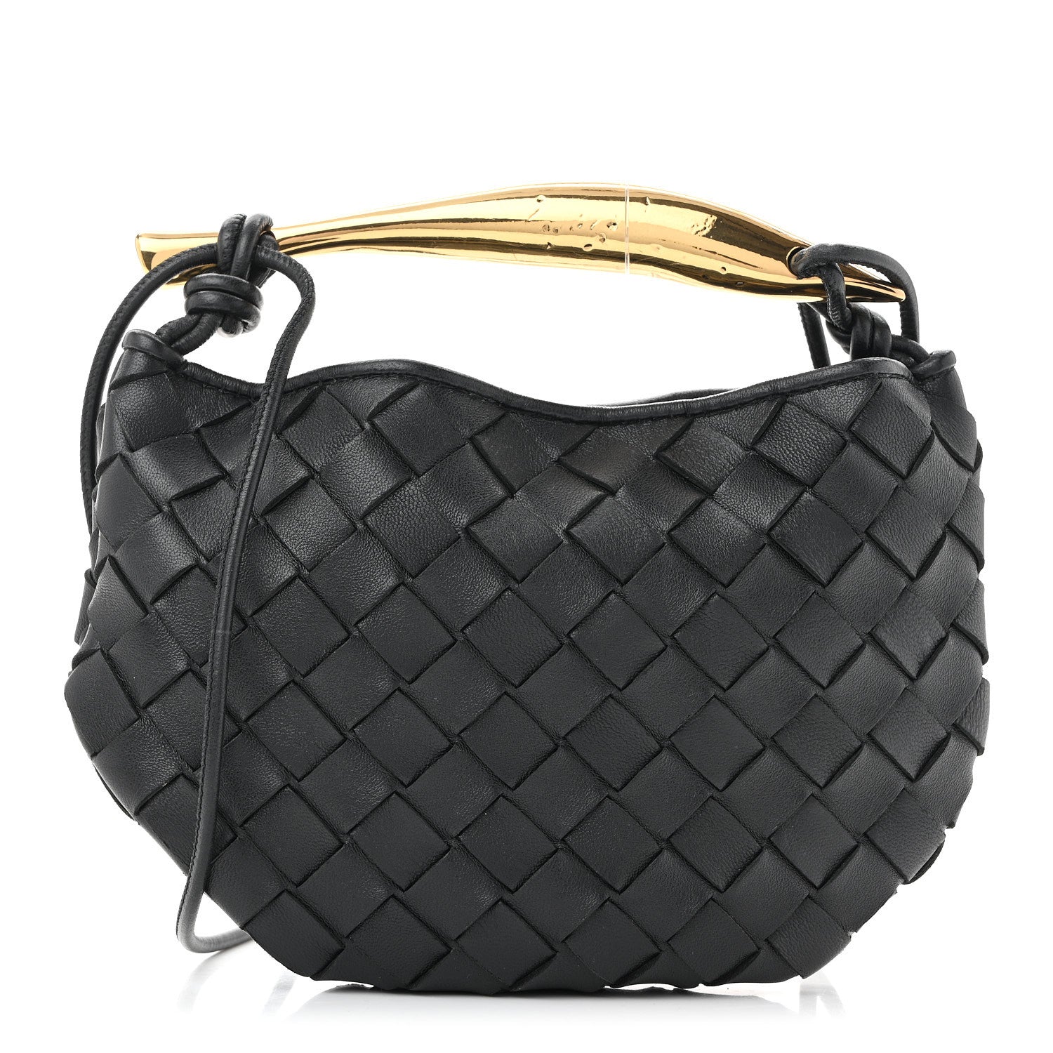 Bottega Veneta Nappa Intrecciato Mini Sardine Bag Black 1 of 11