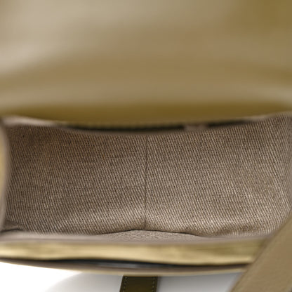 Chloe Suede Calfskin Small Marcie Saddle Bag Deep Olive 5 of 10