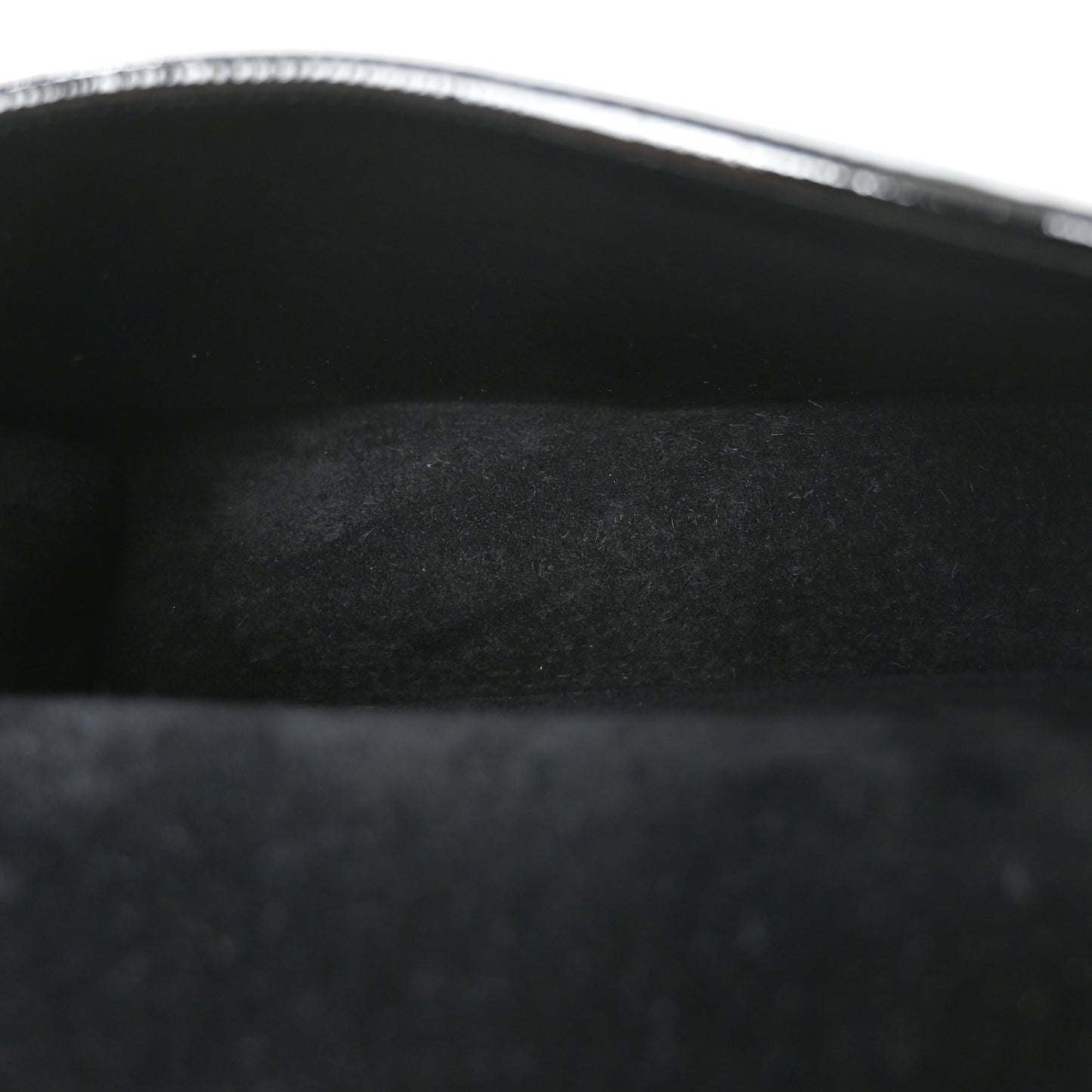 Crinkled Patent Mini Dionysus Shoulder Bag Black