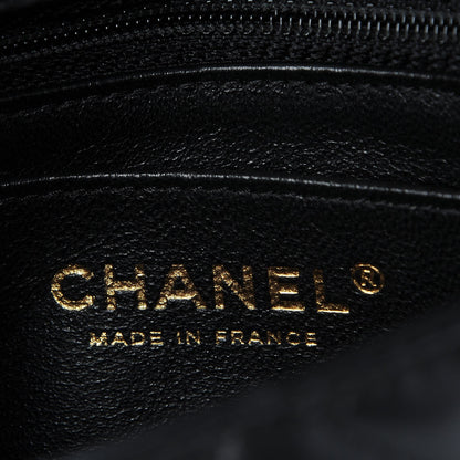 Chanel Lambskin Quilted Mini Square Flap Black 6 of 7
