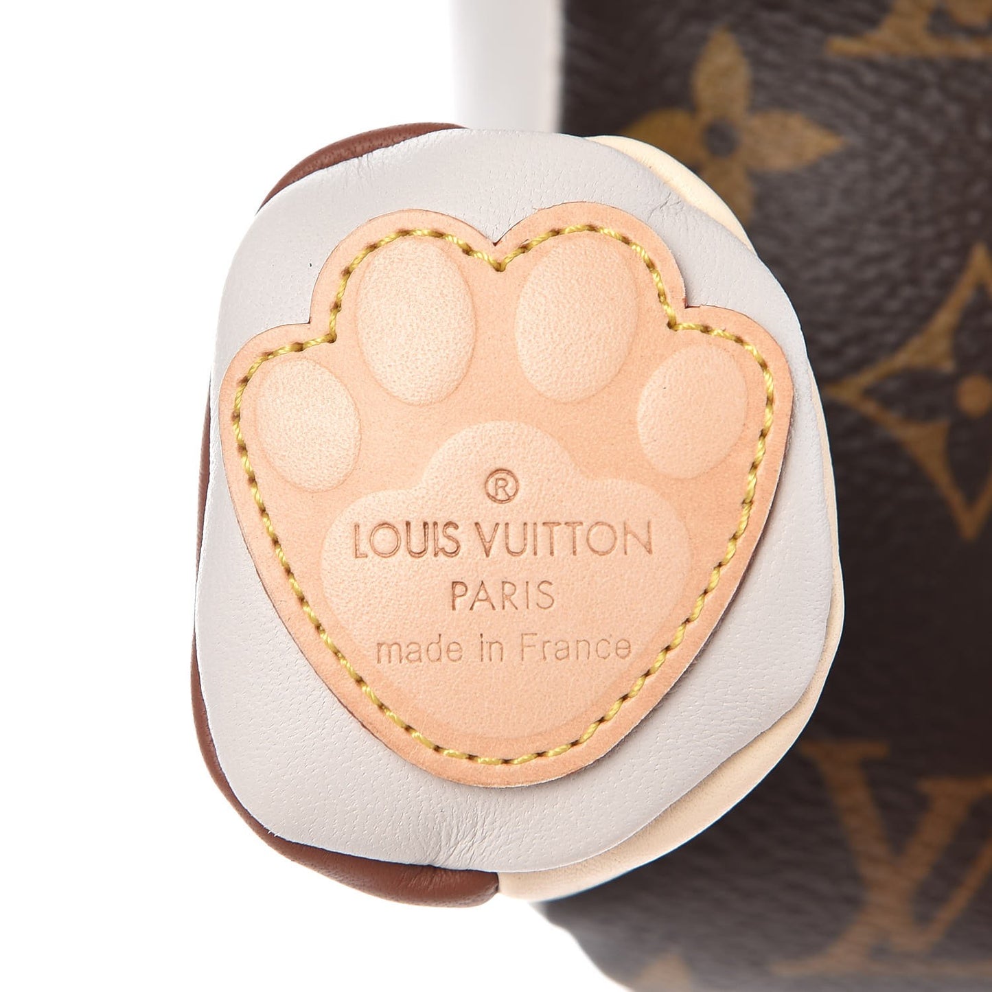 Calfskin Monogram Doudou Oscar Dog Beige