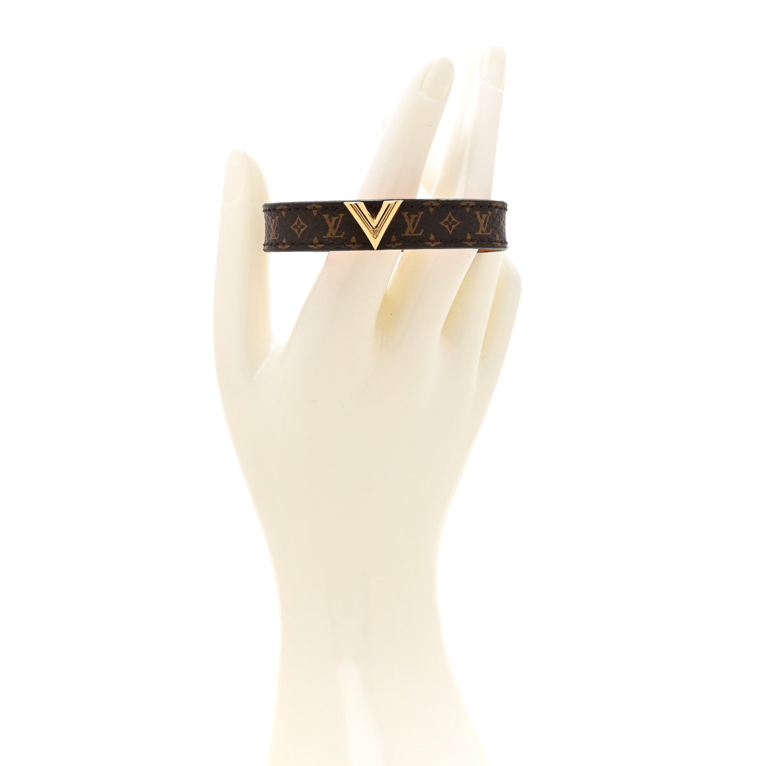 Louis Vuitton Monogram Essential V Bracelet 17 2 of 5