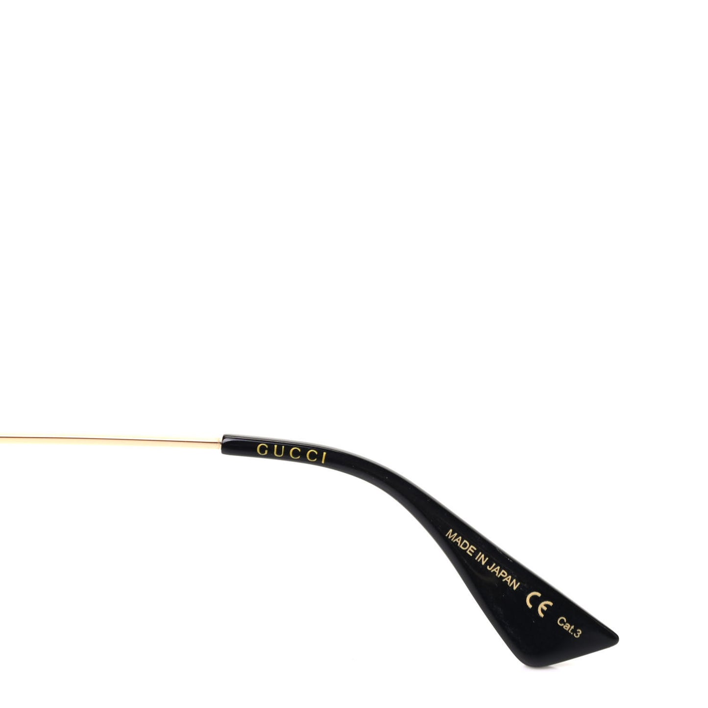 Metal Round Frame Sunglasses GG0061S Black