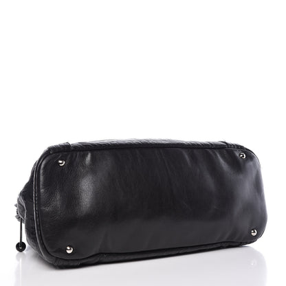Chanel Calfskin Embossed Unlimited Large Tote Black 4 of 13
