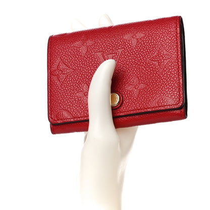 Louis Vuitton Empreinte Business Card Holder Cherry 2 of 11