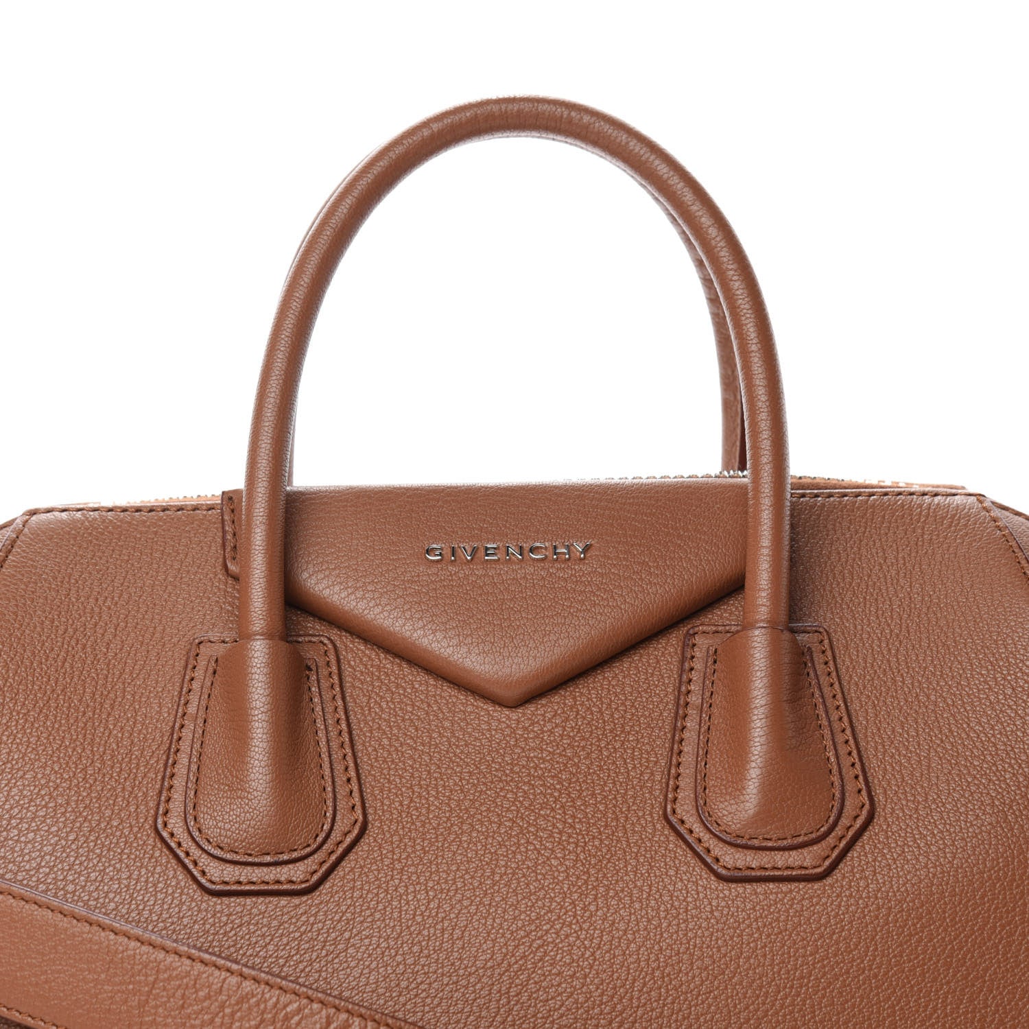 Givenchy Sugar Goatskin Medium Antigona Cognac 12 of 12