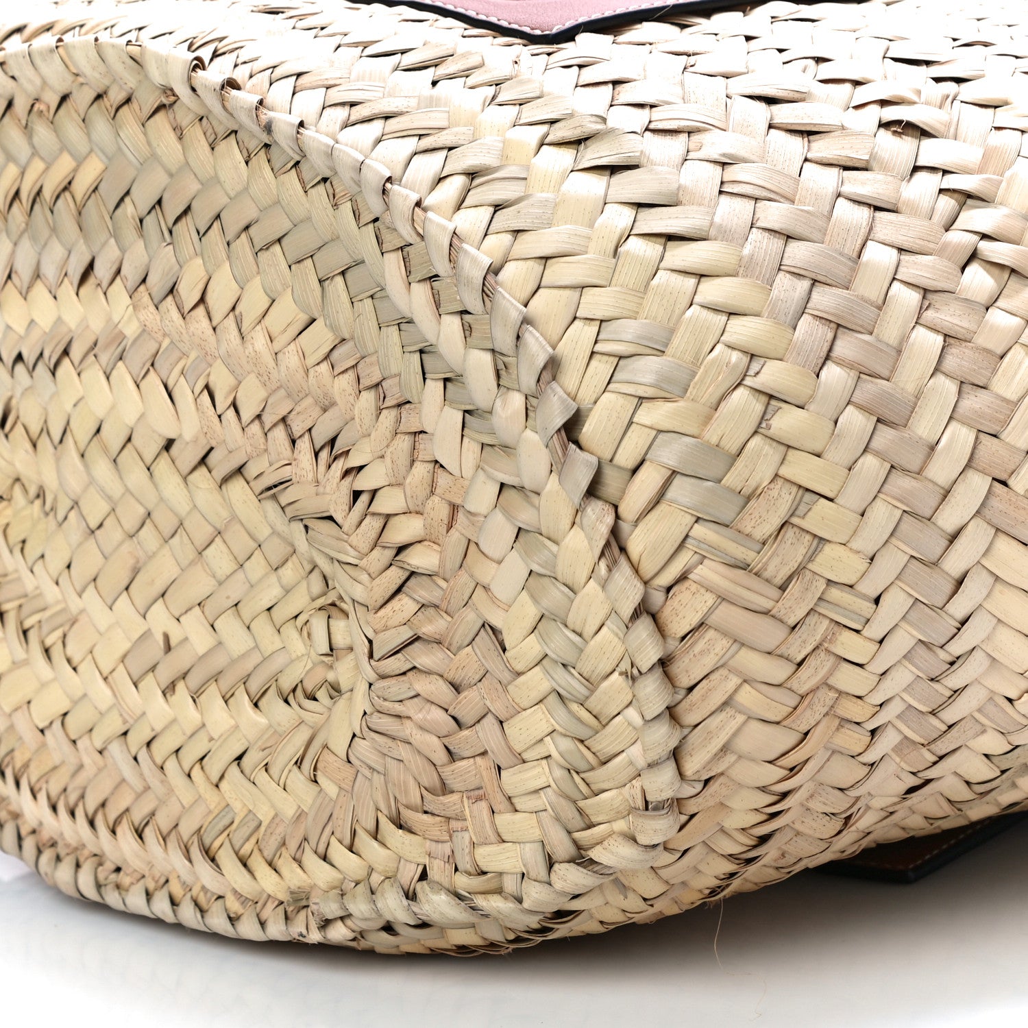 Loewe Raffia Basket Tote Bag Natural Tan 8 of 8