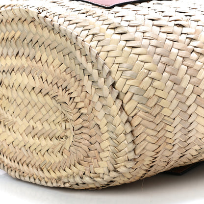 Loewe Raffia Basket Tote Bag Natural Tan 8 of 8
