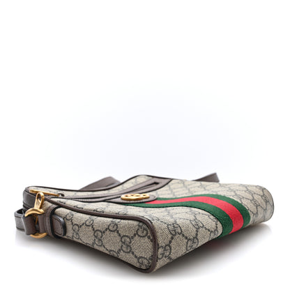 Gucci GG Supreme Monogram Web Small Ophidia Messenger Bag Brown 4 of 10