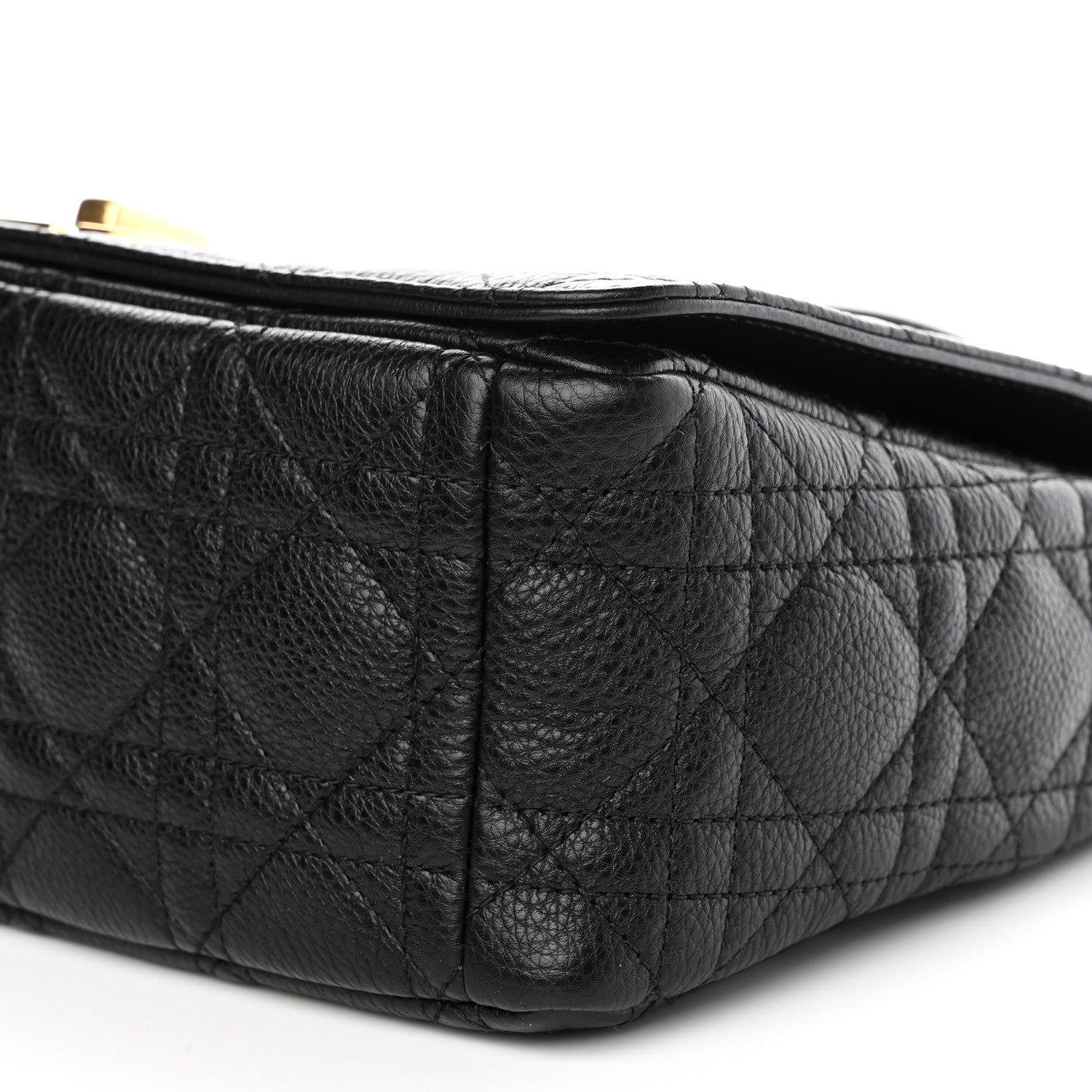 Christian Dior Calfskin Cannage Medium Caro Bag Black 8 of 8