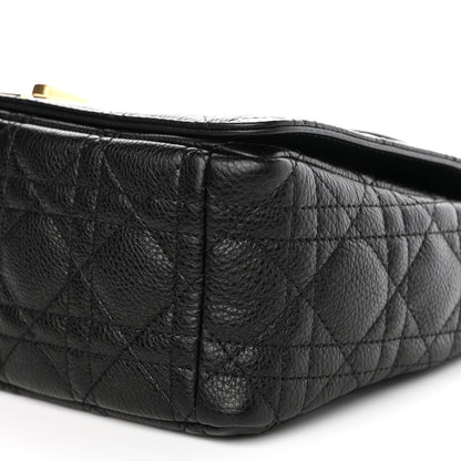 Christian Dior Calfskin Cannage Medium Caro Bag Black 8 of 8