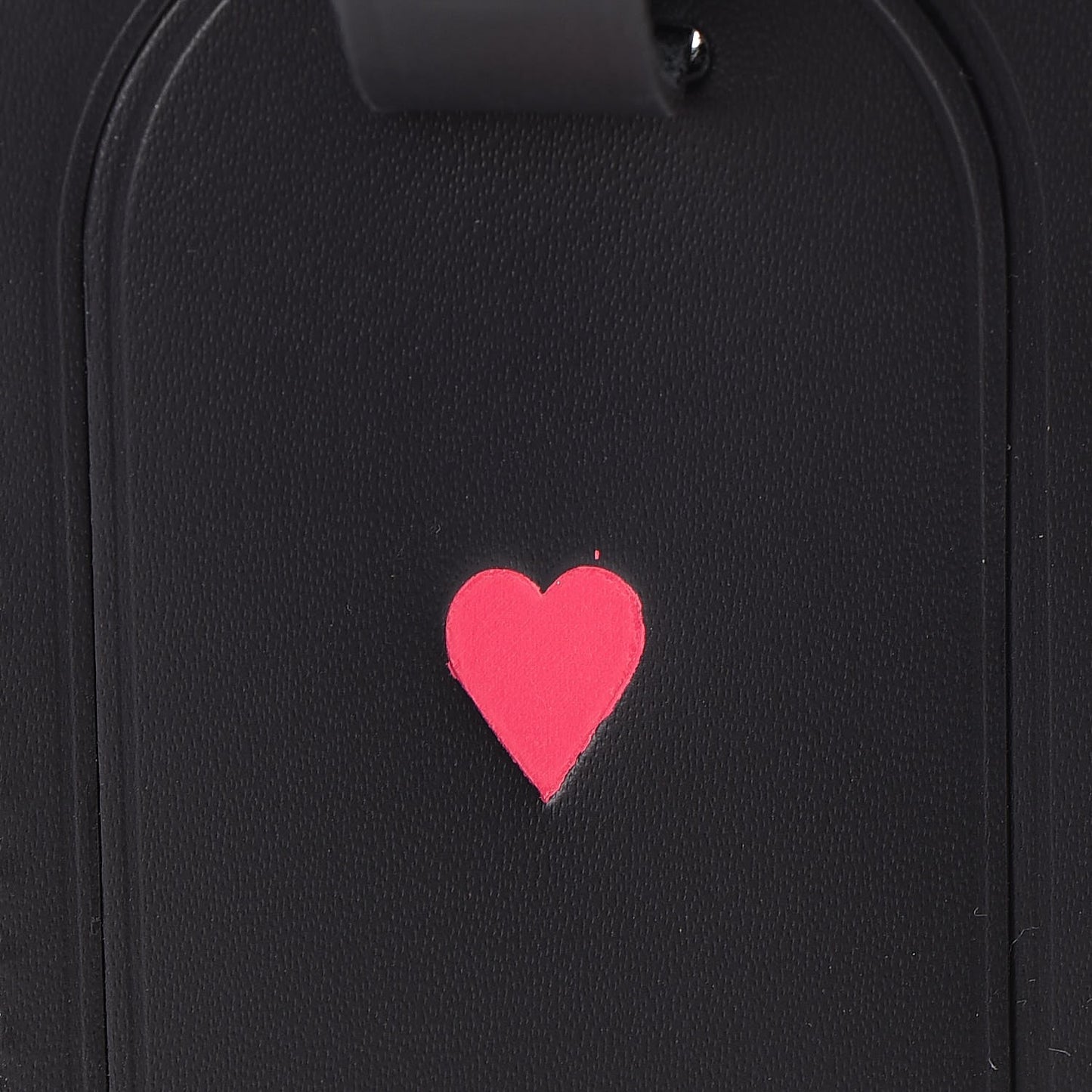 Calfskin Luggage Tag Black