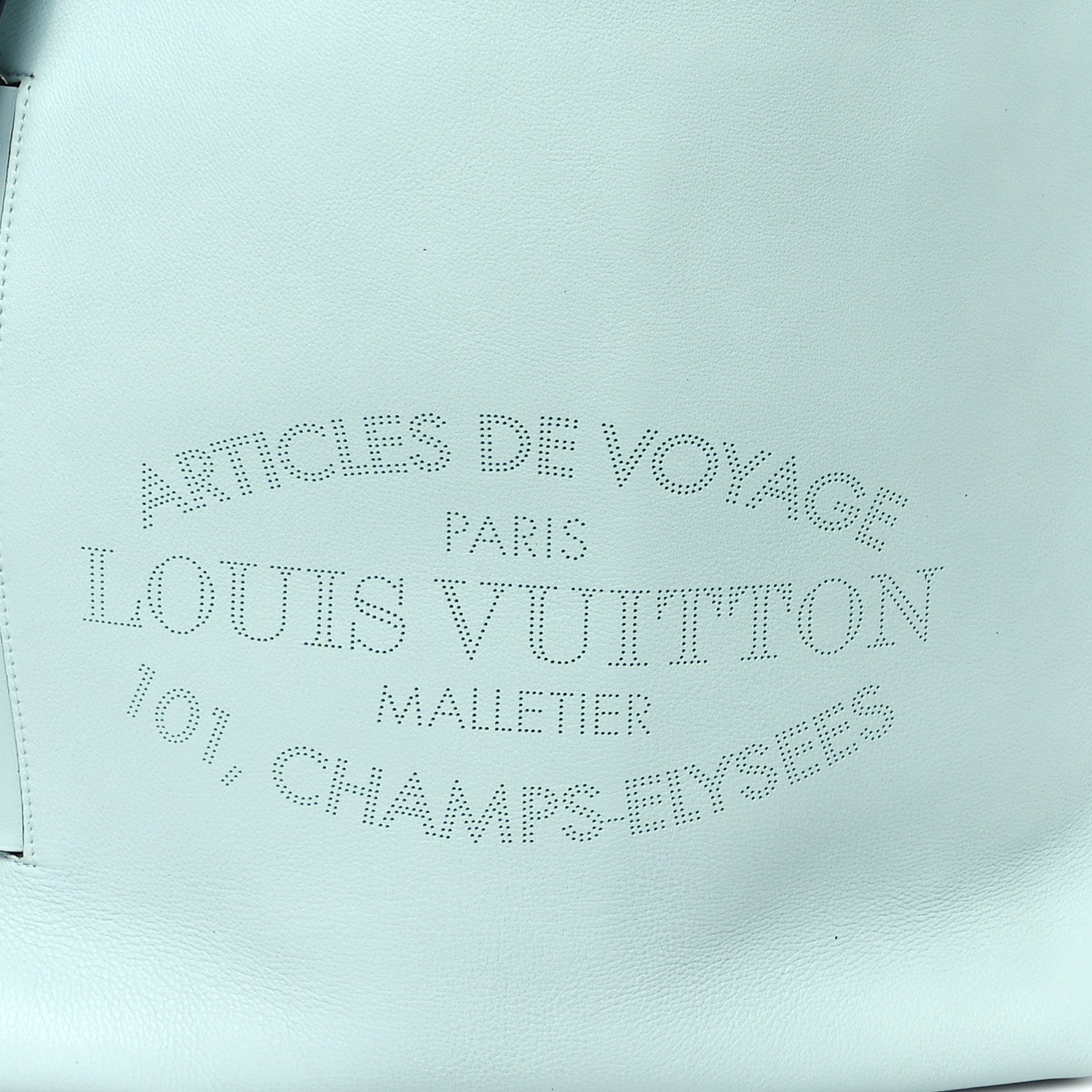 Louis Vuitton Veau Soie Calfskin Parnassea Bagatelle Hobo Azur 7 of 9