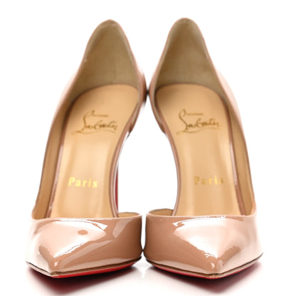 Christian Louboutin Patent Iriza 100 Pumps 36.5 Nude 2 of 10
