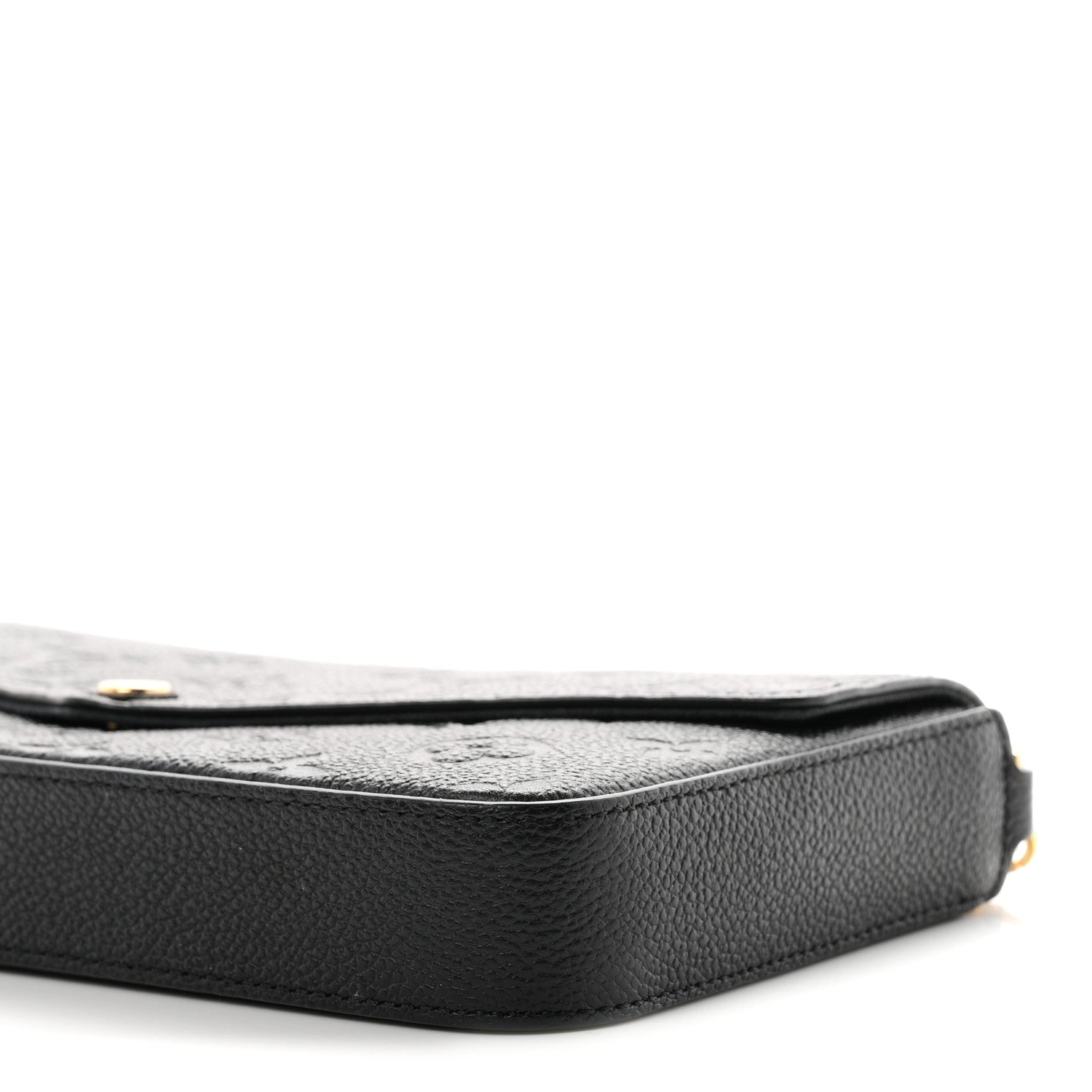 Louis Vuitton Empreinte Pochette Felicie Chain Wallet Black 10 of 11