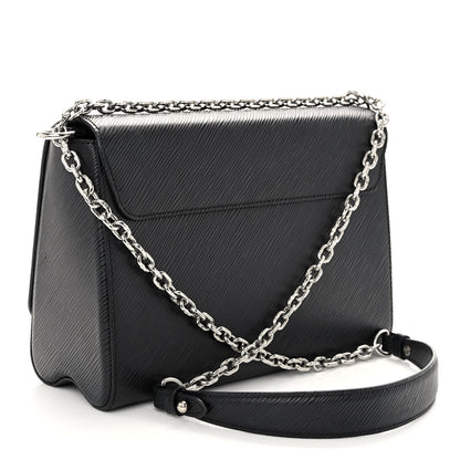 Louis Vuitton Epi Twist Shoulder Bag MM Black 3 of 9
