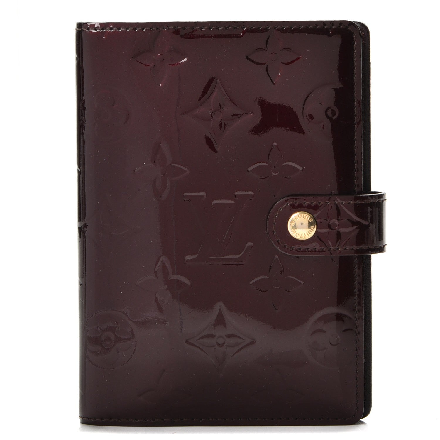 Louis Vuitton Vernis Small Ring Agenda Cover Amarante 1 of 8