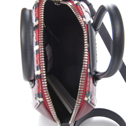 Givenchy Smooth Calfskin Ayers Mini Bi-Color Antigona Wine Black 5 of 8