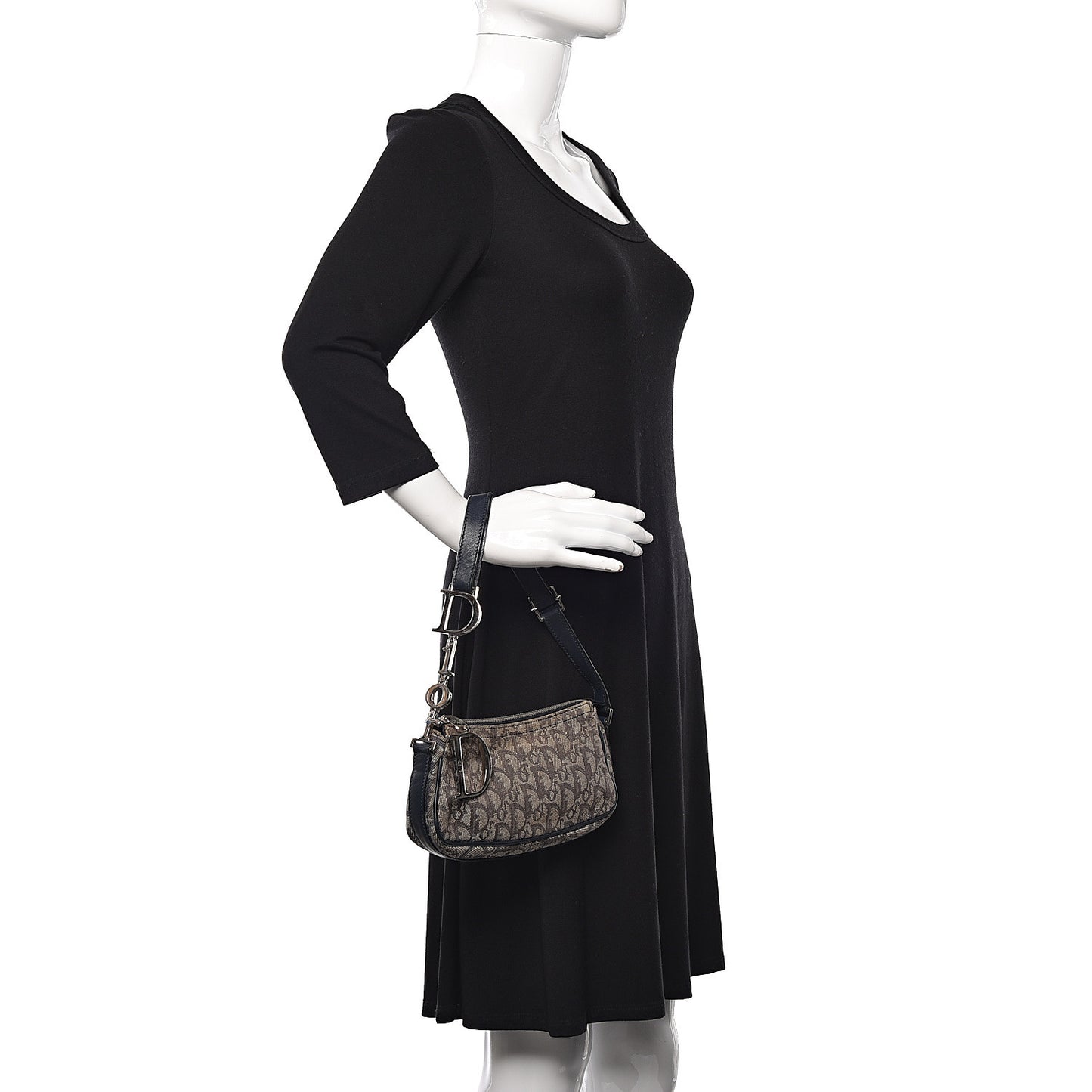 Monogram Shoulder Bag Pochette Blue