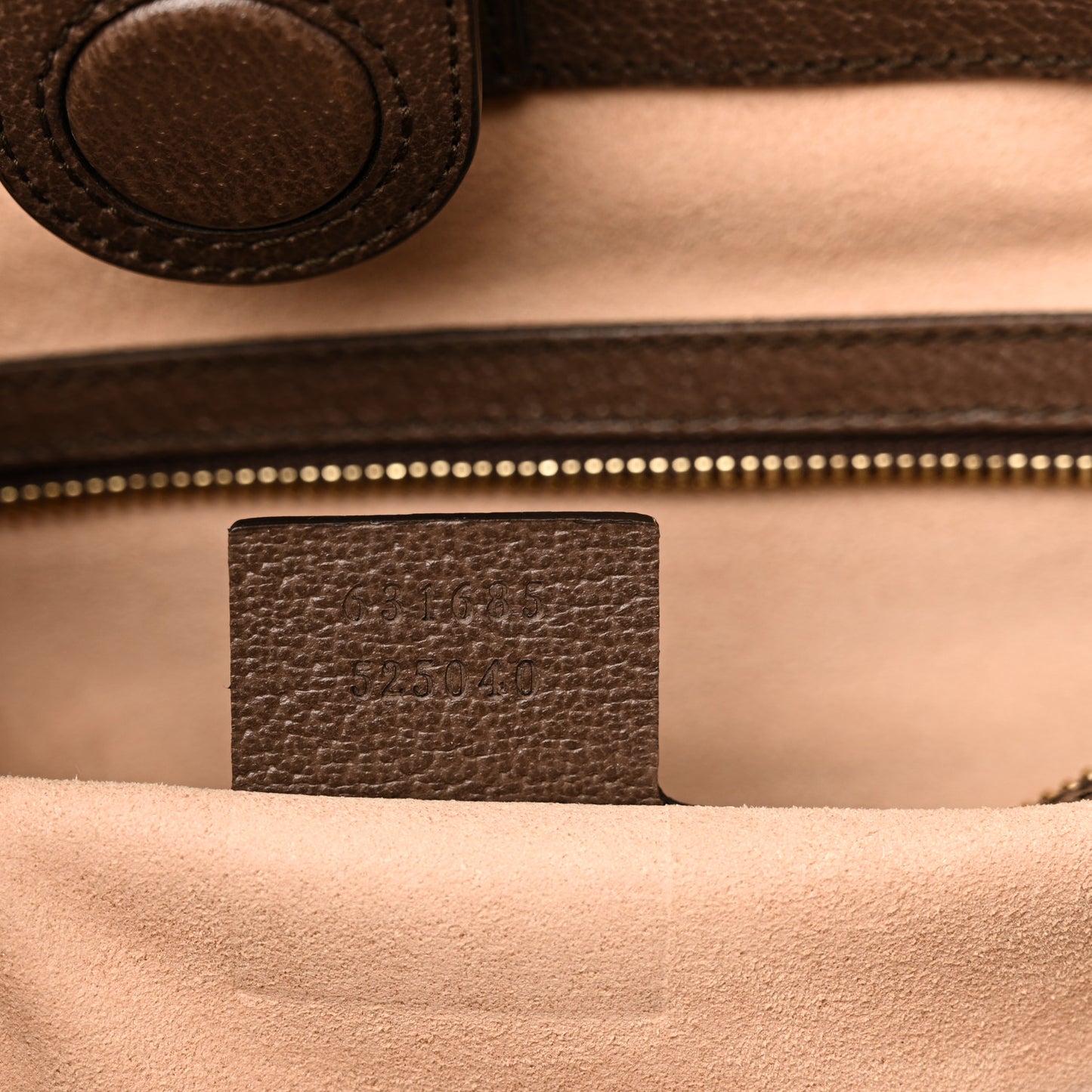 GG Supreme Monogram Medium Ophidia Shopping Tote Brown