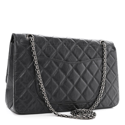 Chanel Aged Calfskin Quilted 2.55 Reissue 227 Flap Grey 3 of 10
