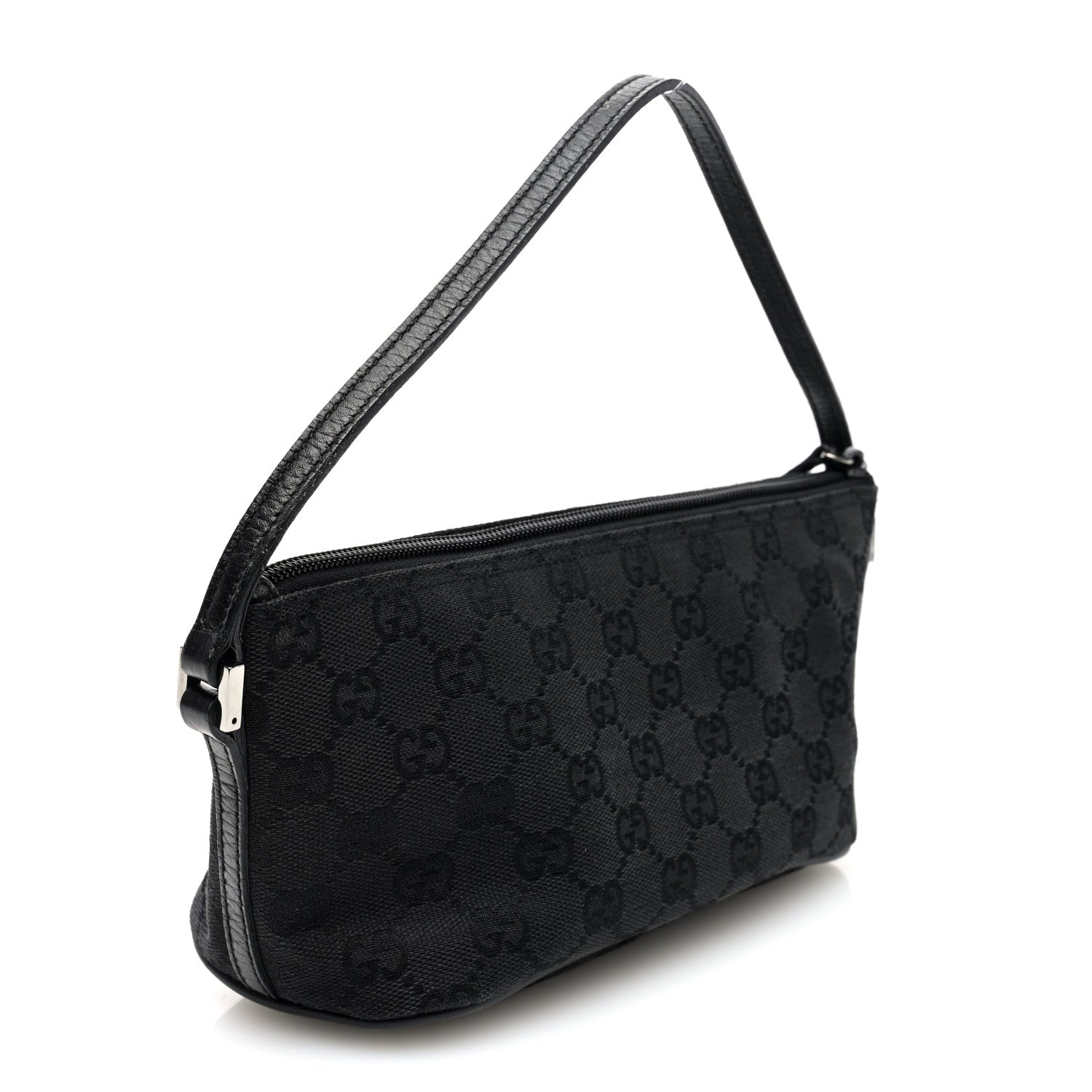 Gucci Monogram Boat Pochette Black 3 of 10