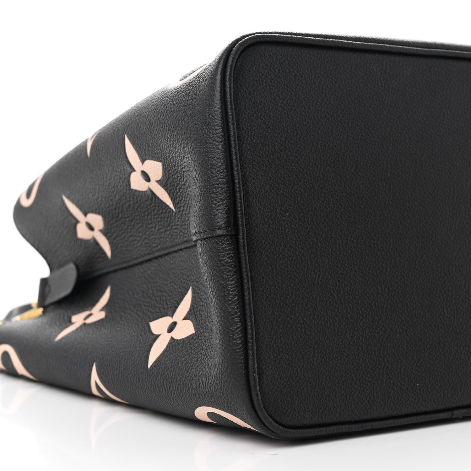 Louis Vuitton Empreinte Monogram Giant Neonoe MM Black Beige 10 of 12