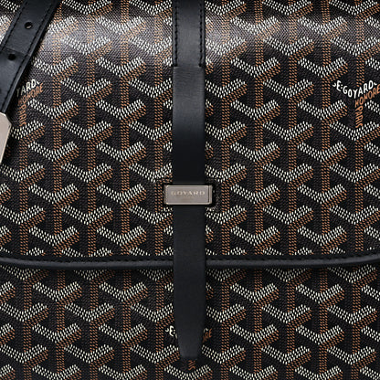 Goyard Goyardine Belvedere II MM Messenger Bag Black 8 of 12